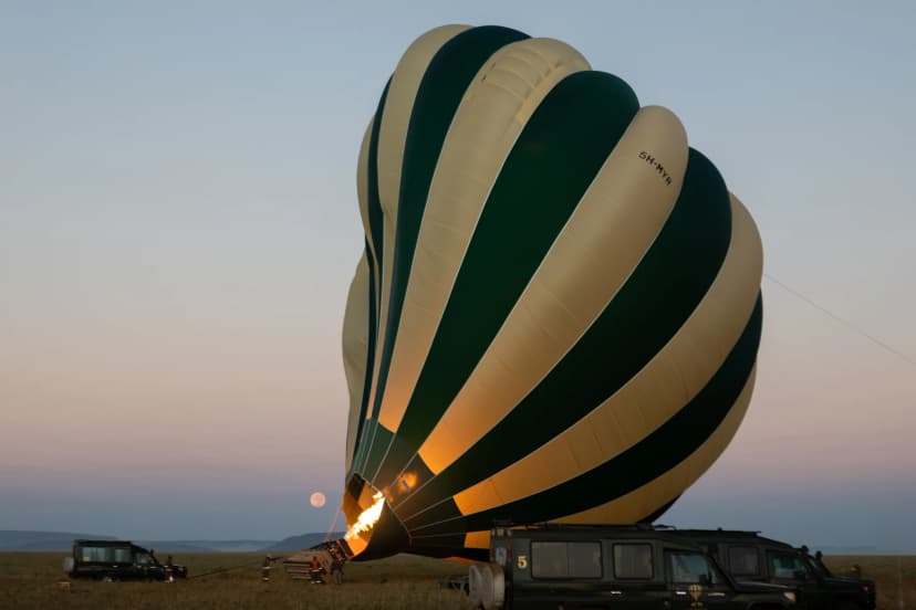 Hot Air Balloon Safari